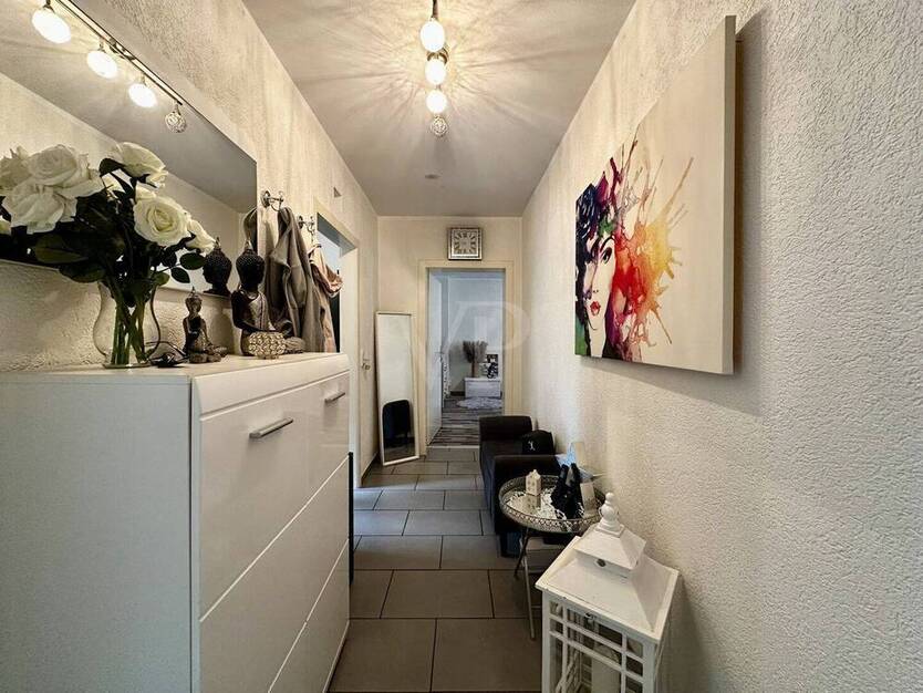 Helle 2-Zimmer-Erdgeschoßwohnung in zentraler und ruhiger Lage