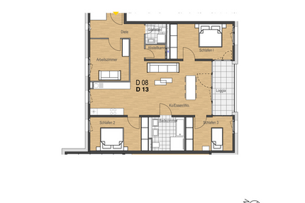 Wohnung Friedrichshafen Ailingen - 5 Zimmer, 120 m&sup2;, 715.000&euro; | Angebot:27351816
