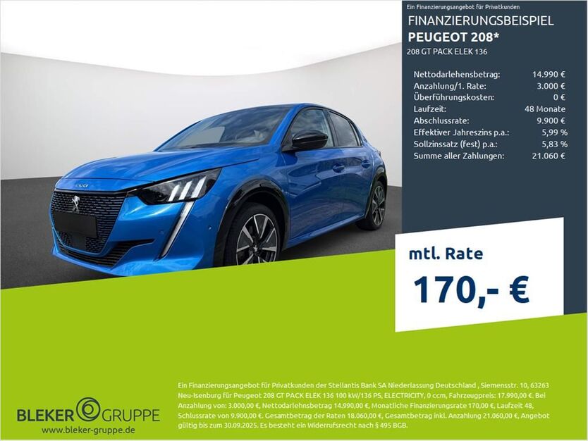 Peugeot 208 38.277 km 17.290 € Münster - Amelsbüren 48163