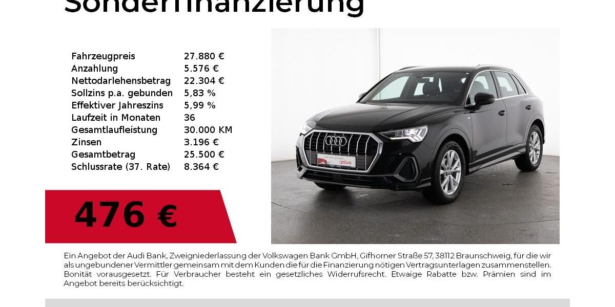 Audi Q3 45.800 km 27.880 &euro; Nürnberg 90441