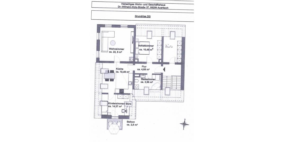 Mehrfamilienhaus, Wohnhaus Auerbach/Vogtland Auerbach - 1 Zimmer, 290 m&sup2;, 361.000&euro; | Angebot:26501149