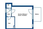 Etagenwohnung Peißenberg - 1 Zimmer, 44 m&sup2;, 239.000&euro; | Angebot:26822403
