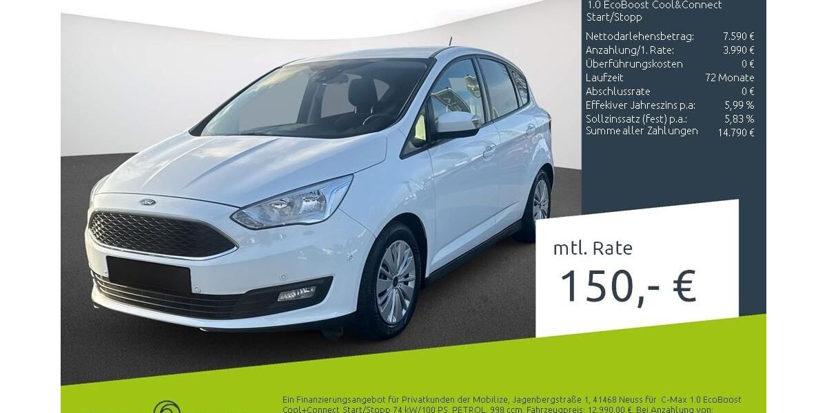 Ford C-Max 96.971 km 10.945 &euro; Stuhr 28816