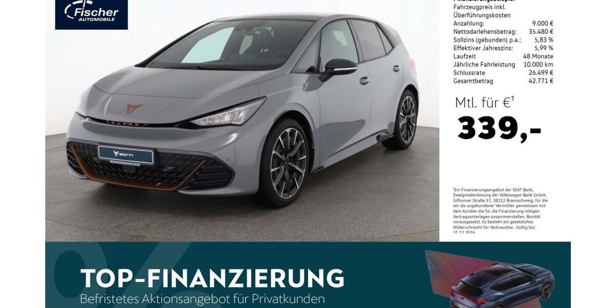 Cupra Born 1.352 km 44.480 &euro; Amberg 92224