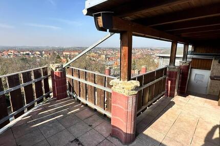 Sanierte 3-Raum–Wohnung mit Terrasse über den Wolken Apoldas 3 zimmer