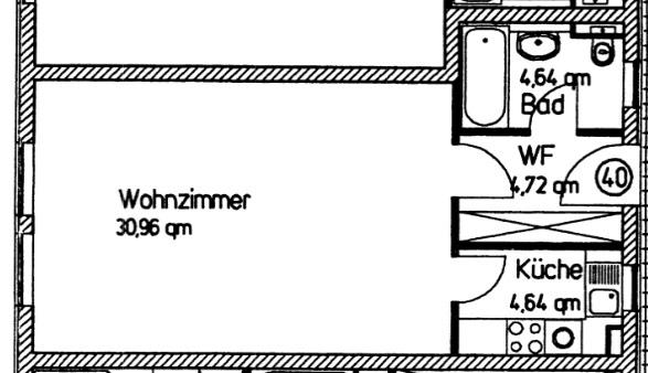 Etagenwohnung Wasserburg am Inn - 1 Zimmer, 46 m&sup2;, 270.000&euro; | Angebot:26767586