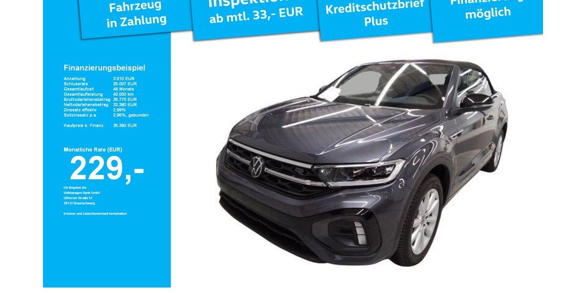 VW T-Roc 12.910 km 35.390 &euro; Kempten 87437