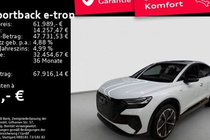 Audi Q4 e-tron 5.800 km 61.989 € Offenbach am Main 63071