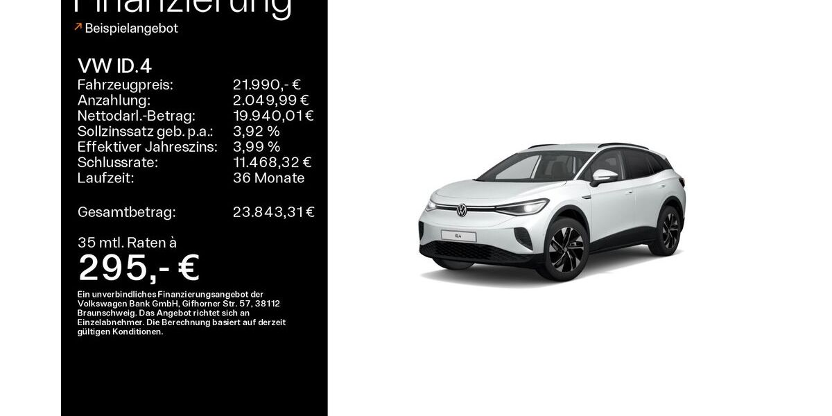 VW ID.4 166.000 km 21.990 &euro; Ebern 96106