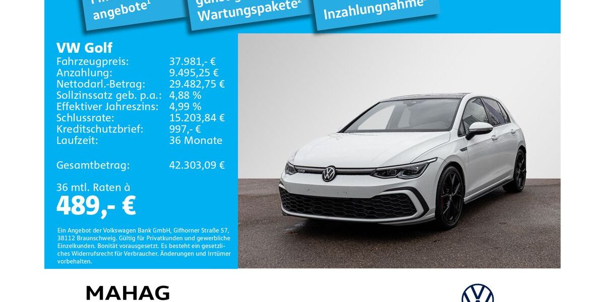VW Golf 13.147 km 37.981 &euro; München 81825