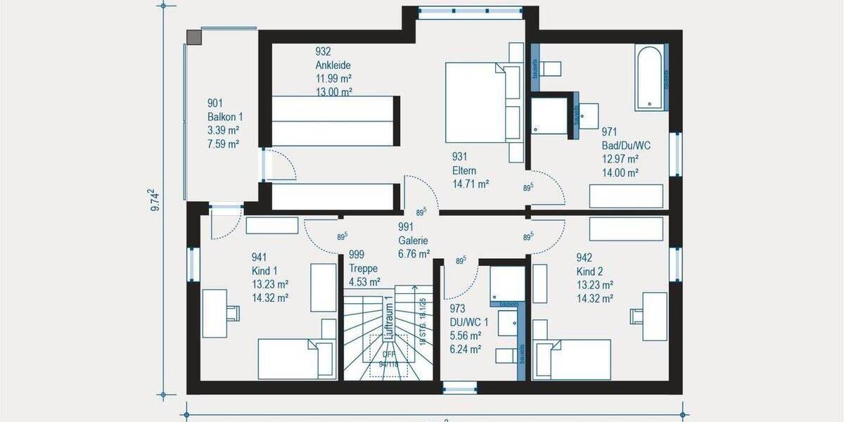 Einfamilienhaus Münchberg - 5 Zimmer, 192 m&sup2;, 427.334&euro; | Angebot:26892164