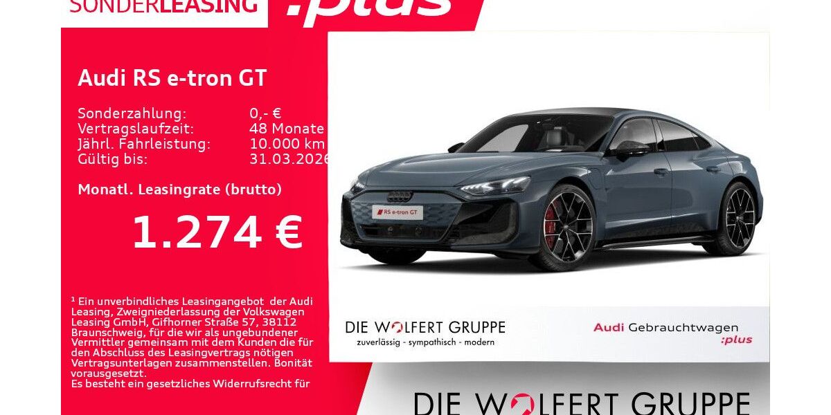 Audi RS e-tron GT 16.718 km 131.555 &euro; Großwallstadt 63868