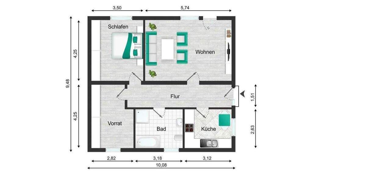 Einfamilienhaus Neunkirchen-Seelscheid Seelscheid - 6 Zimmer, 190 m&sup2;, 587.000&euro; | Angebot:24517763