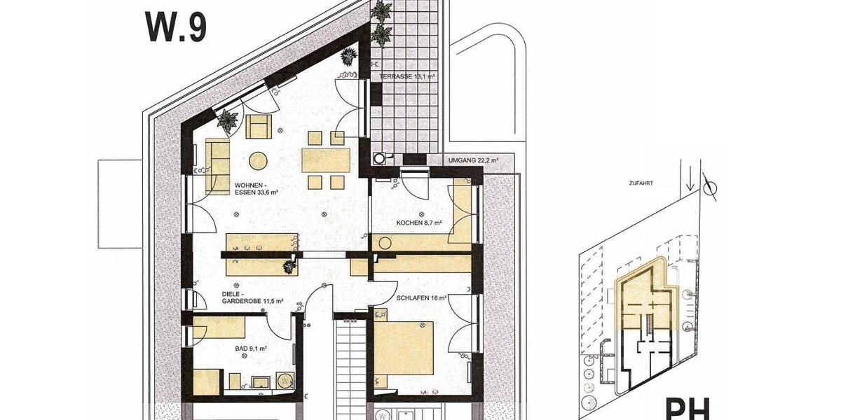 Einfamilienhaus Coburg - 2 Zimmer, 88 m&sup2;, 880&euro; | Angebot:26441693