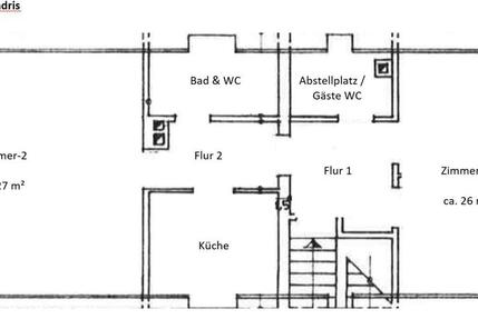 Gemütliche und großzügige 2-Zimmer-DG-Wohnung in Darmstadt-Wixh.
