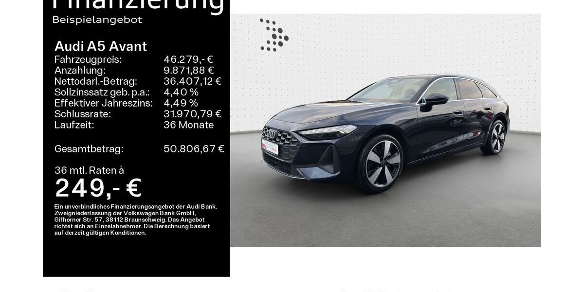 Audi A5 8.300 km 46.279 &euro; Hanau 63452