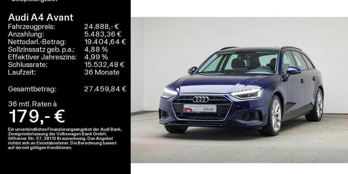 Audi A4 58.900 km 24.888 &euro; Mühlheim a. Main 63165