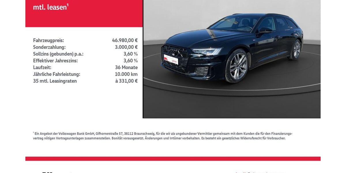 Audi A6 24.968 km 46.980 &euro; Nordhausen 99734