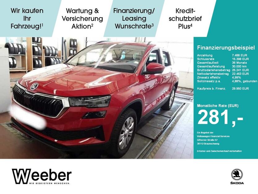 Skoda Karoq 32.678 km 29.949 € Leonberg 71229