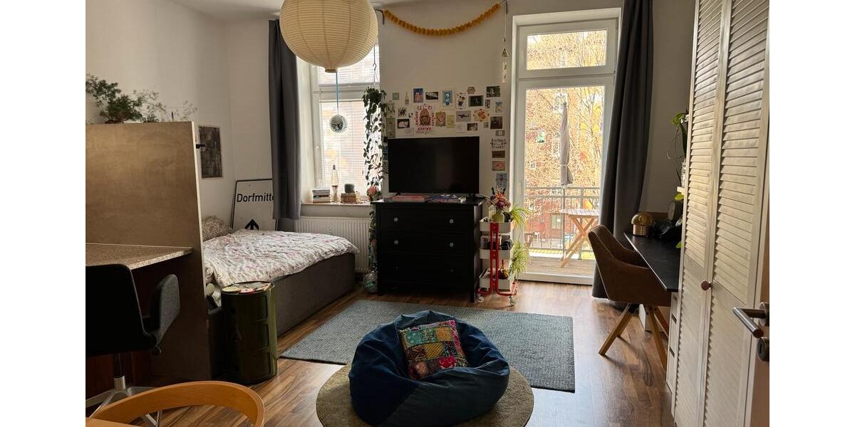 Etagenwohnung Erfurt Johannesvorstadt - 1 Zimmer, 33 m&sup2;, 455&euro; | Angebot:26396265