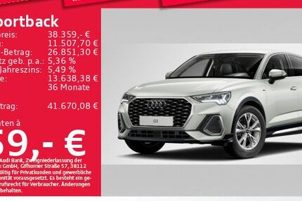 Audi Q3 7.905 km 38.359 &euro; Eching 85386