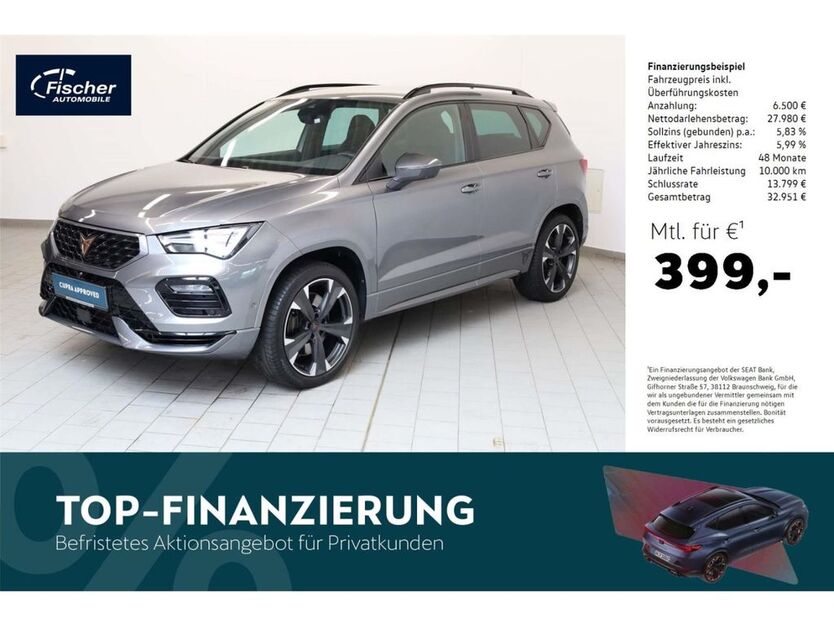 Cupra Ateca 42.262 km 34.480 € Amberg 92224