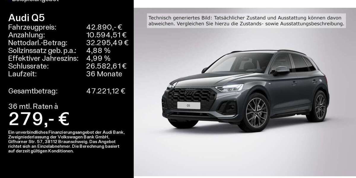 Audi Q5 74.718 km 42.890 &euro; Oberursel 61440