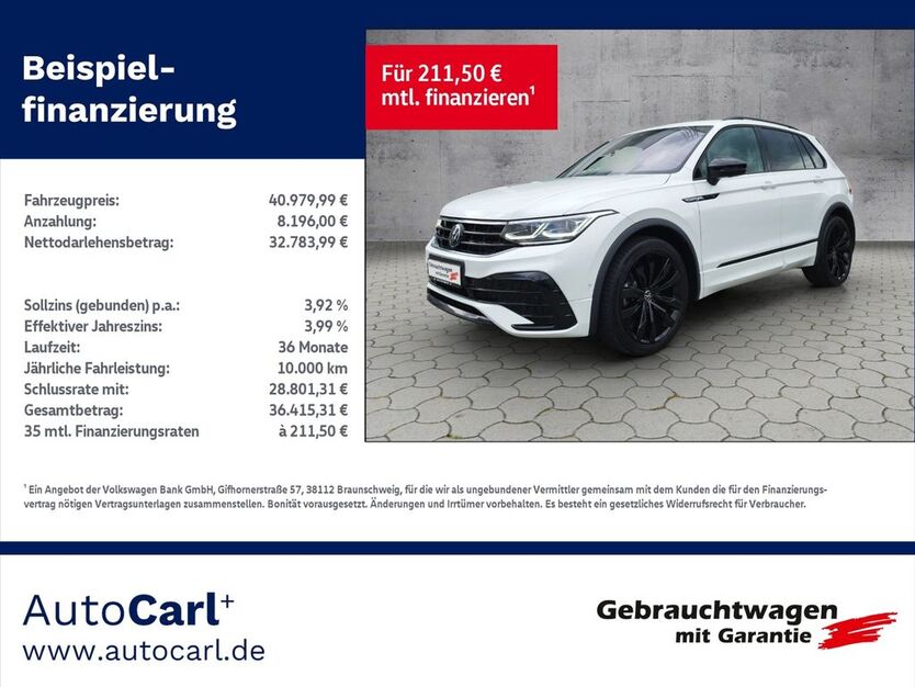VW Tiguan 39.600 km 40.980 € Plauen 08527