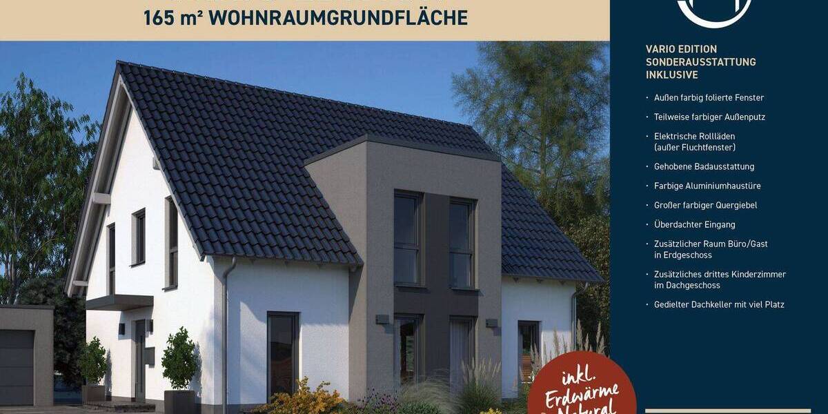 Stilvolles Einfamilienhaus für die ganze Familie inkl. Grundstück 5 zimmer