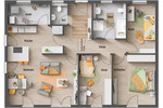Bungalow Spangdahlem - 4 Zimmer, 108 m&sup2;, 305.000&euro; | Angebot:26207133
