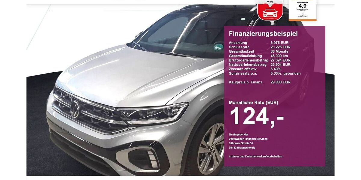 VW T-Roc 10.000 km 29.880 &euro; Albbruck 79774