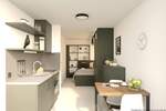 Nahe Universität: Schicke + möblierte 1-Zimmer-Wohnung ideal für Studierende ab Februar | Habitat 1 zimmer