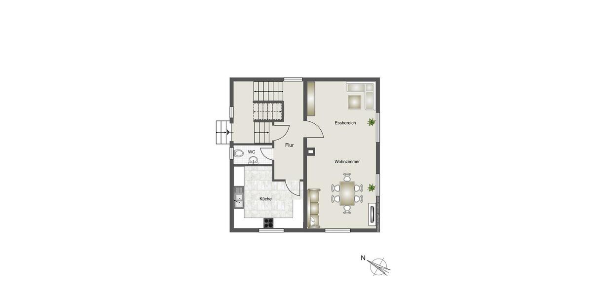 Einfamilienhaus Kernen im Remstal - 4 Zimmer, 110 m&sup2;, 1.400&euro; | Angebot:25790564