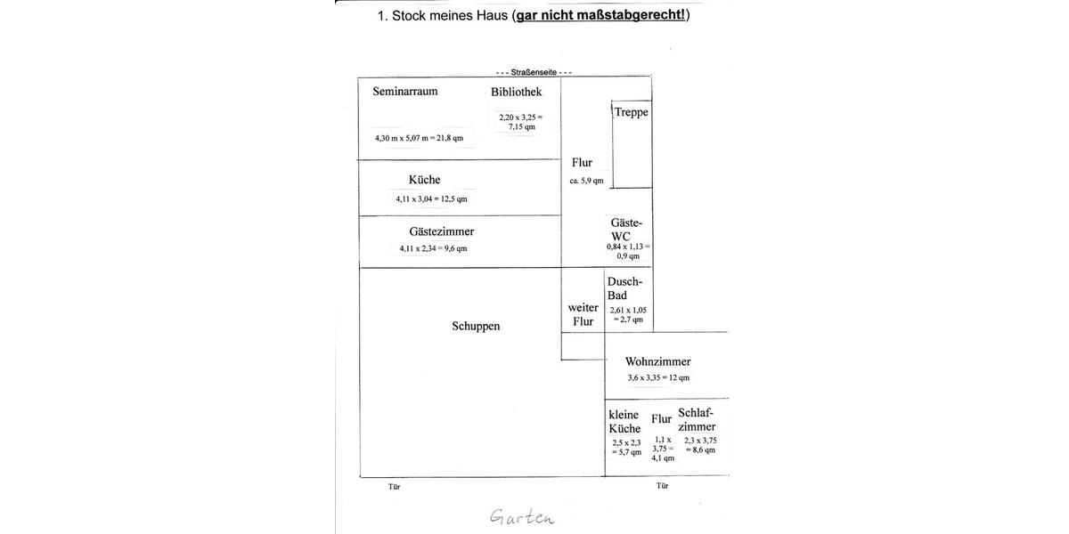 Großes Einfamilienhaus mit Grundstück – 200 m² – ab sofort frei 7 zimmer