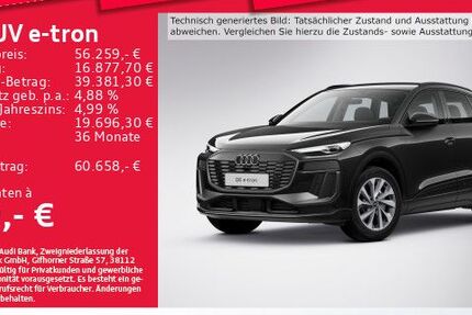 Audi Q6 e-tron 6.977 km 56.259 &euro; Eching 85386