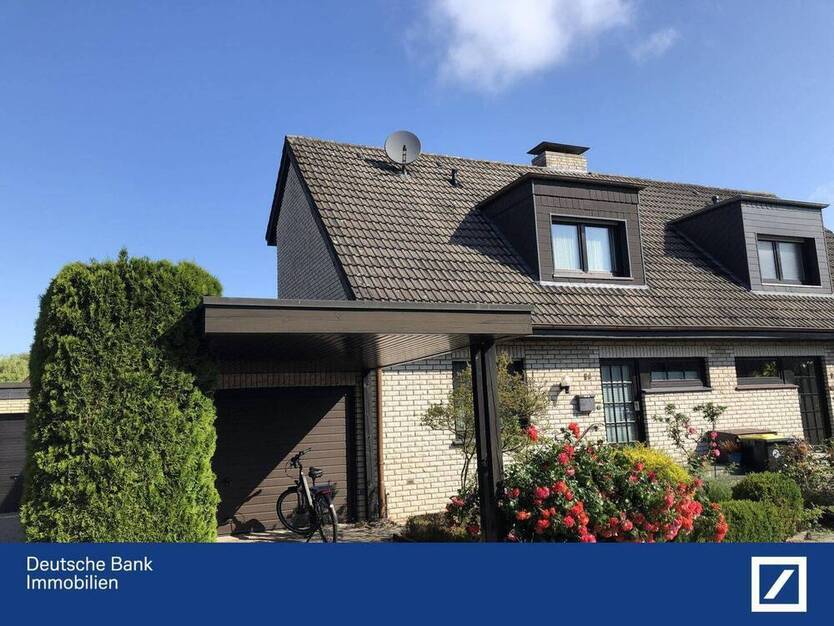 Doppelhaushälfte mit herrlichem Grundstück in Rheine-Bentlage