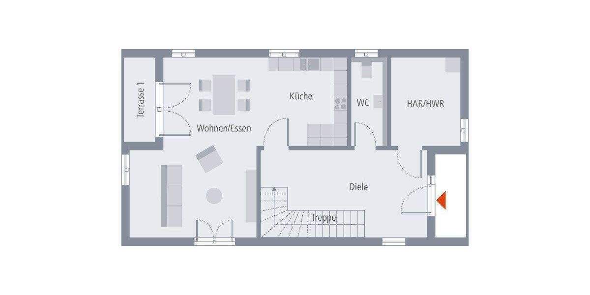 Einfamilienhaus Neuerburg - 5 Zimmer, 136 m&sup2;, 377.900&euro; | Angebot:25141416
