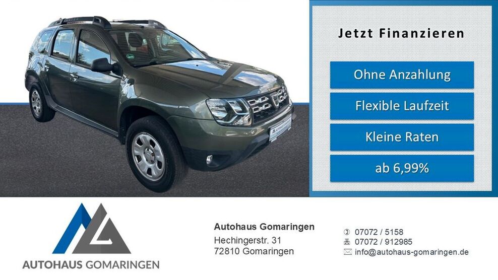 Dacia Duster 55.000 km 14.999 € Gomaringen 72810