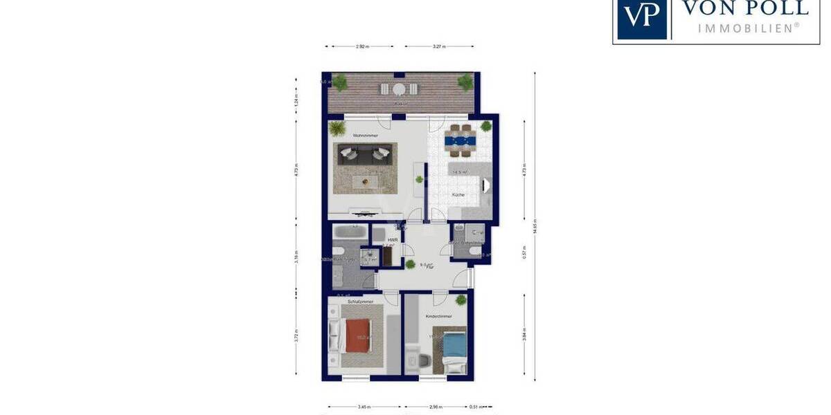 Etagenwohnung Dresden Loschwitz/Wachwitz - 3 Zimmer, 100 m&sup2;, 559.000&euro; | Angebot:26607661