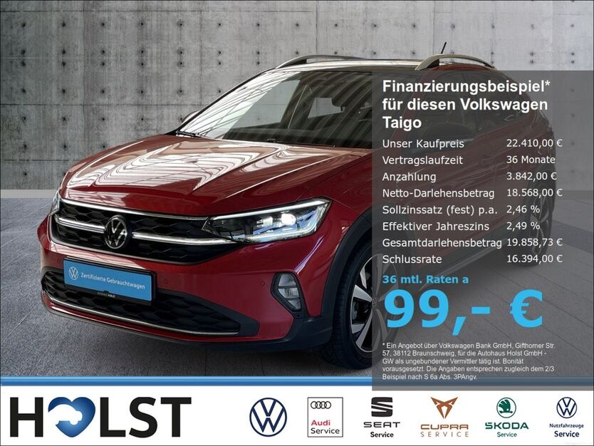 VW Taigo 24.965 km 22.410 € Scheeßel 27383