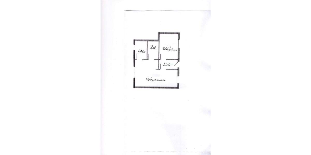 Etagenwohnung Brunsbüttel - 2 Zimmer, 54 m&sup2;, 90.000&euro; | Angebot:25707893