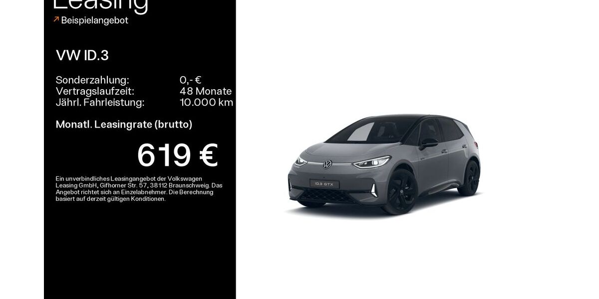 VW ID.3 1.755 km 43.990 &euro; Coburg 96450