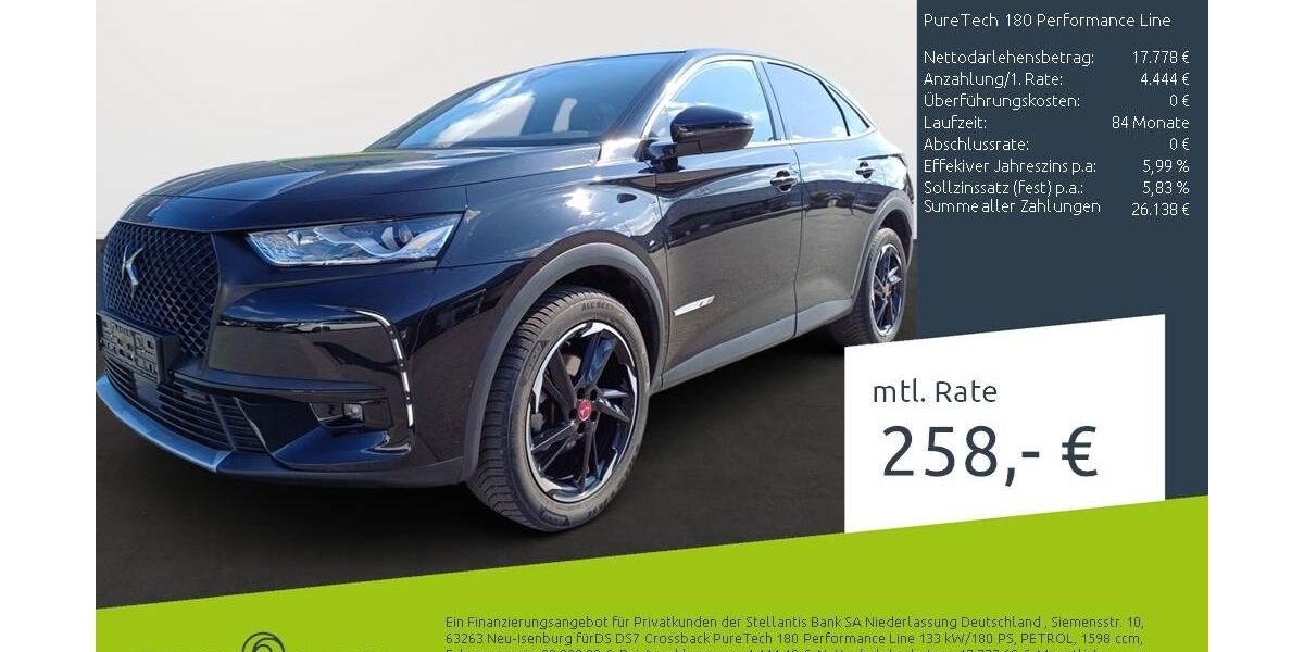 DS Automobiles DS7 (Crossback) 30.304 km 22.222 &euro; Ahaus 48683