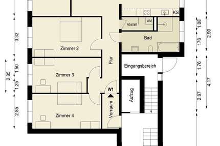 Wohnung Berlin Mitte - 5 Zimmer, 127 m&sup2;, 828.500&euro; | Angebot:25591199