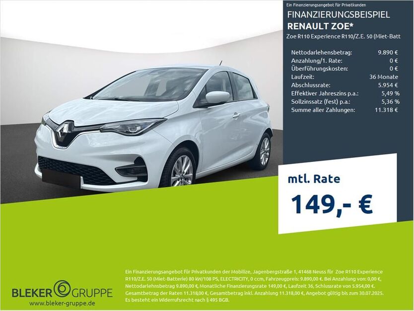 Renault ZOE 51.755 km 9.780 € Münster - Amelsbüren 48163