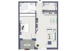 Etagenwohnung Leipzig Plagwitz - 2 Zimmer, 69 m&sup2;, 930&euro; | Angebot:26275824