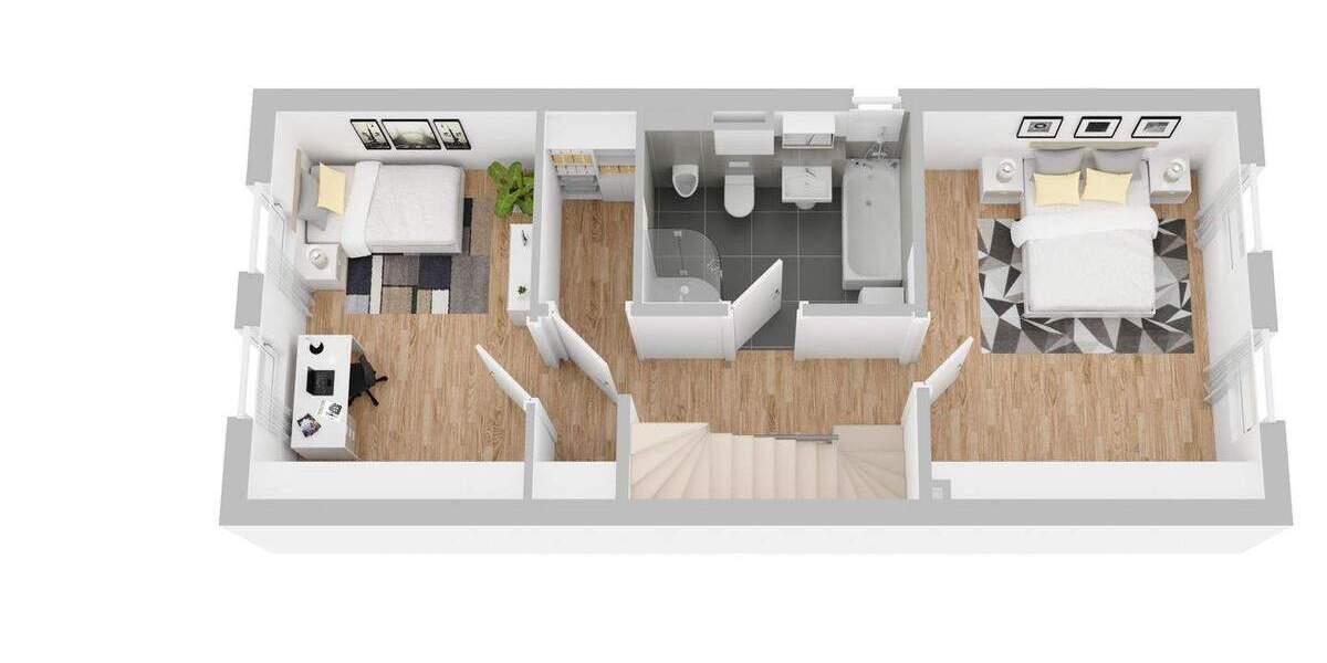 Reihenendhaus Villingen-Schwenningen Schwenningen - 5 Zimmer, 136 m&sup2;, 399.000&euro; | Angebot:25743172