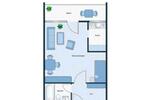 Etagenwohnung Frankfurt am Main Nied - 1 Zimmer, 41 m&sup2;, 158.900&euro; | Angebot:27476973