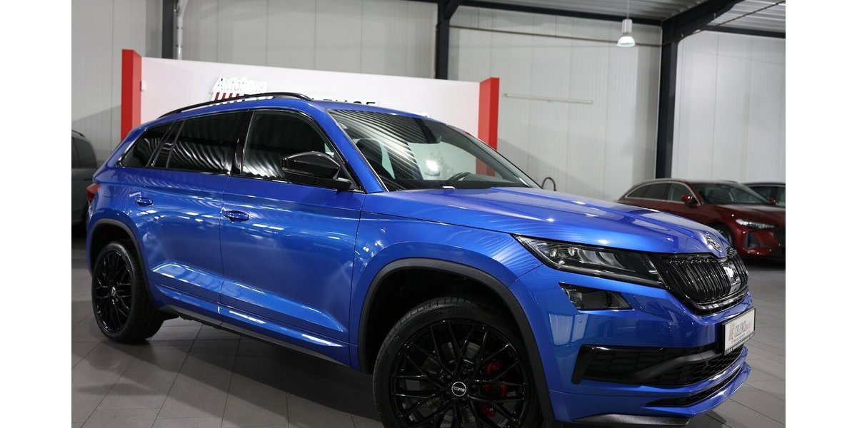 Skoda Kodiaq 2.0 TDI DSG 4x4 RS-SPORTPAKET BLUE+BLACK 145.000 km 26.444 &euro; Hamm 59077