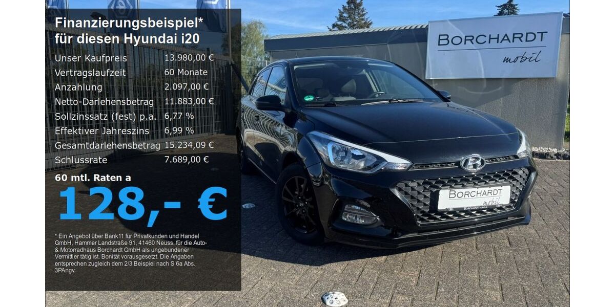 Hyundai i20 58.971 km 13.980 &euro; Stemwede - Dielingen 32351